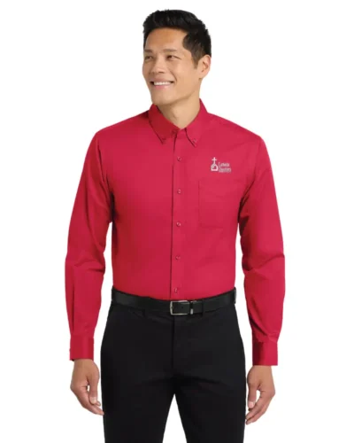 Alternative view of Port Authority® Long Sleeve Easy Care Shirt